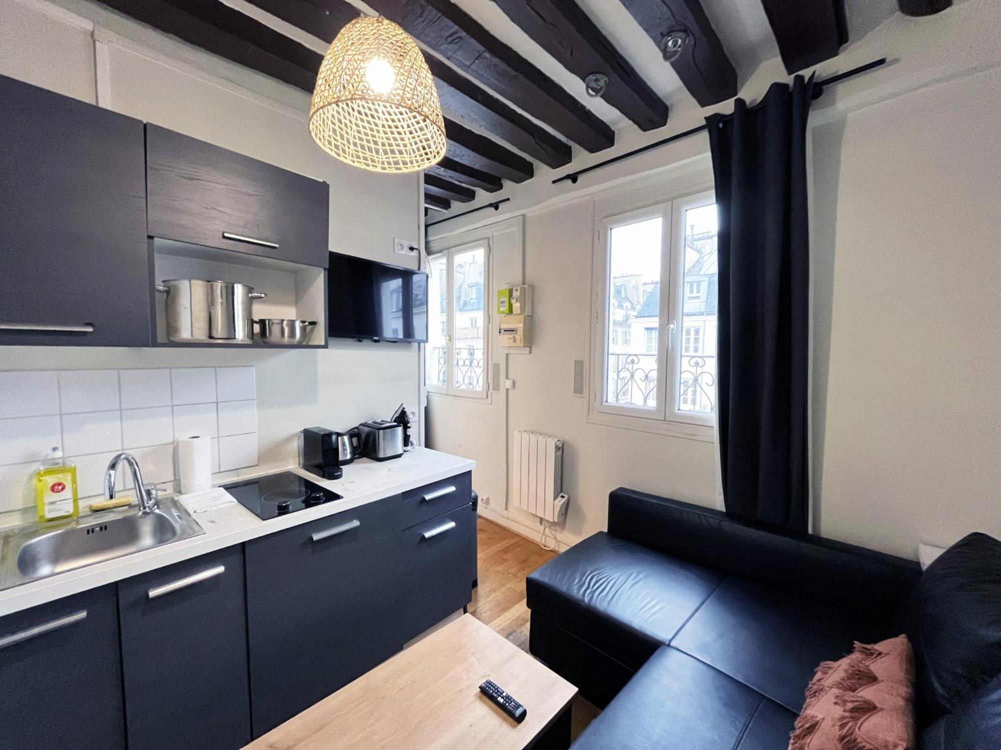 164 - Charming Studio In Center Of Paris Eksteriør bilde