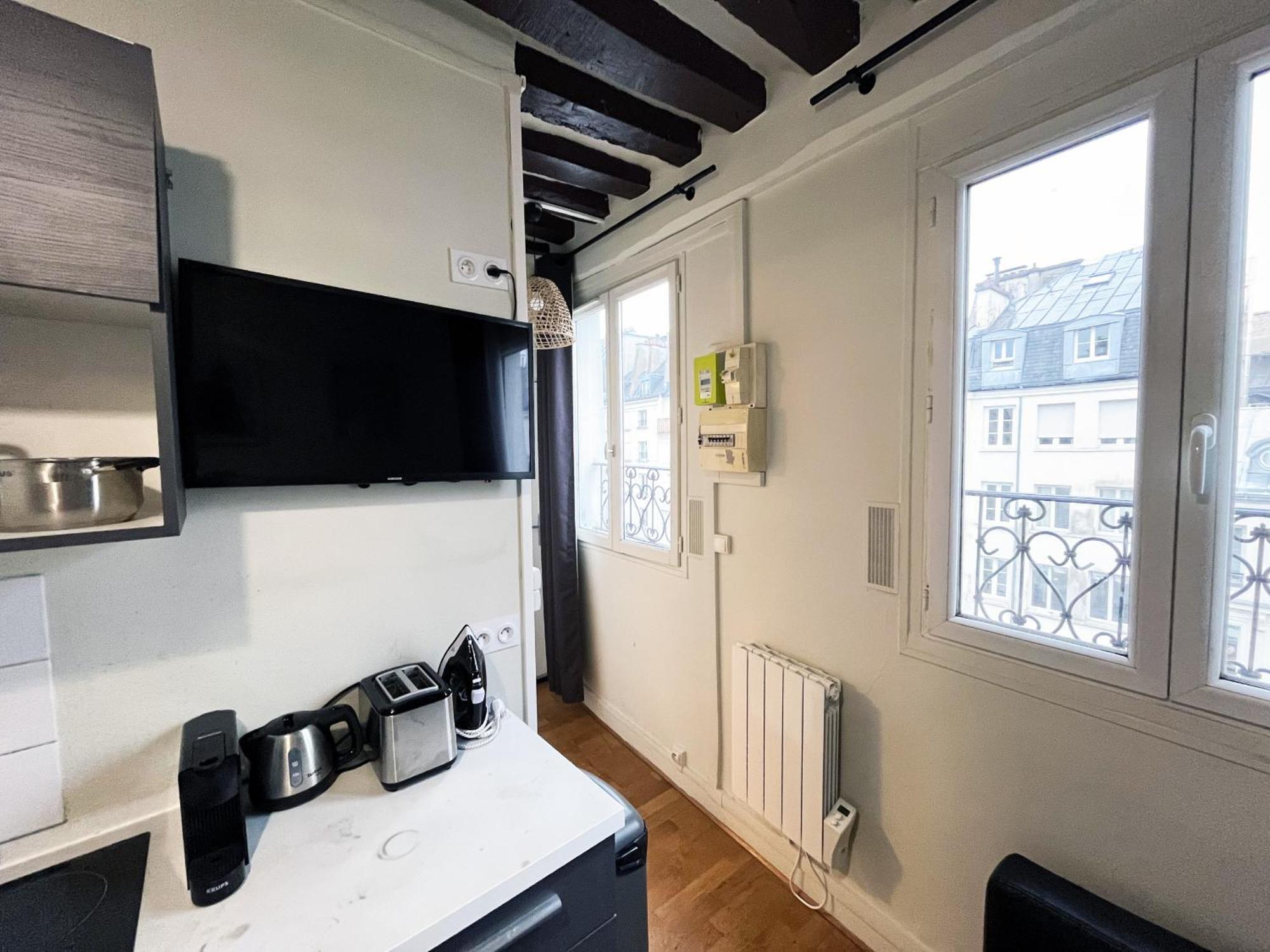 164 - Charming Studio In Center Of Paris Eksteriør bilde
